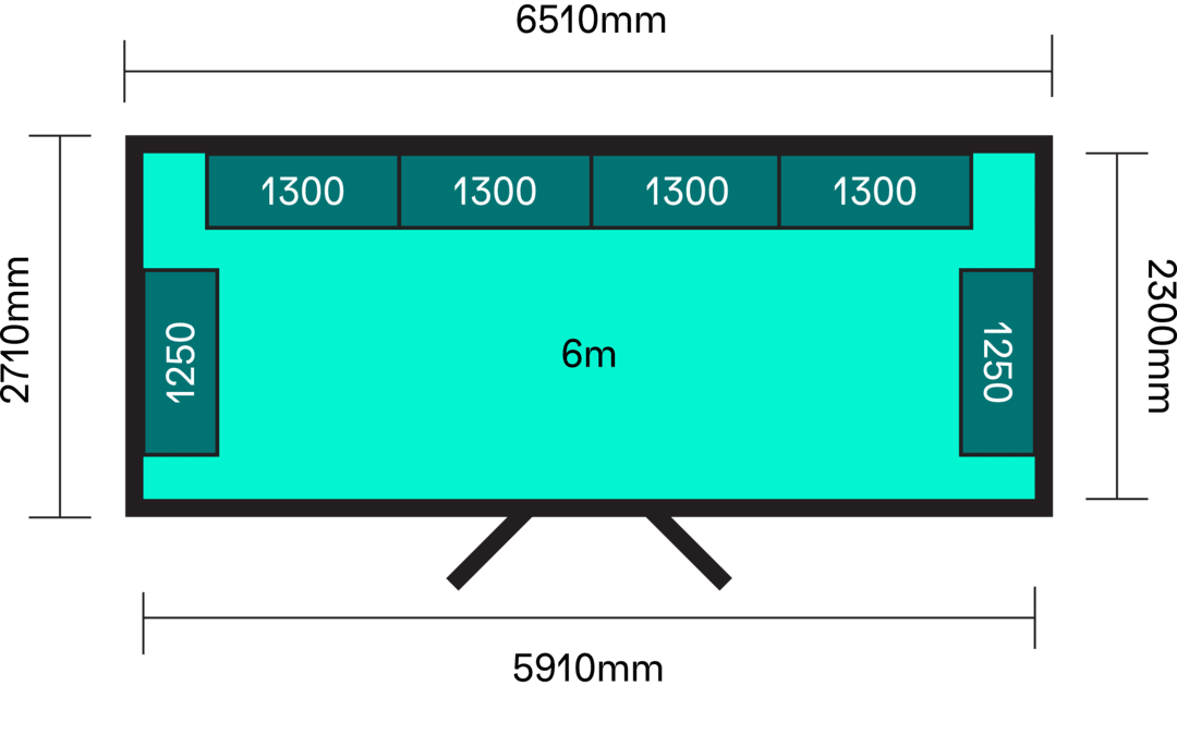 Walk-in unit 6m-1